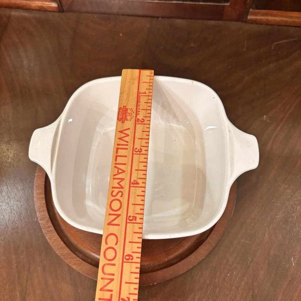 Vintage Corning Ware P-43-B 700mL Floral Casserole Baking Dish Wildflower USA
